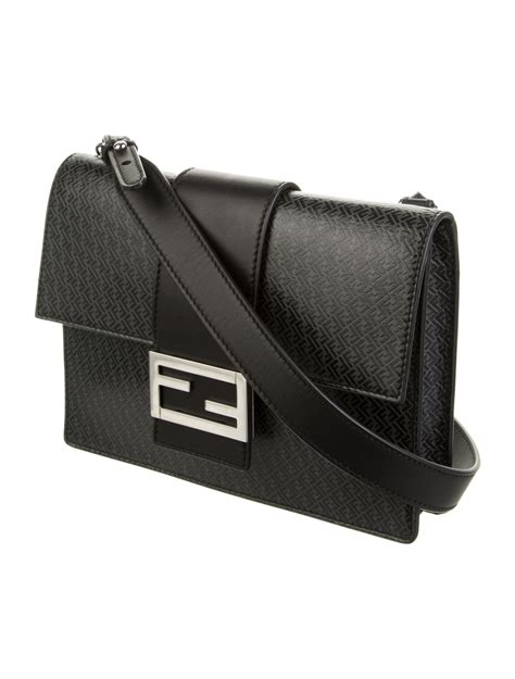 fendi flat baguette bag